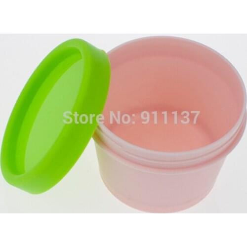 100pcs cheap round pp empty large plastic jars for cream , cosmetic 100 ml plastic jar , frost pp cosmetic 100 ml jar