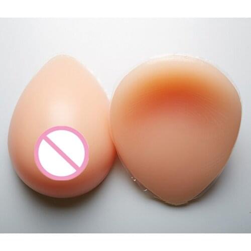 1000g/pair 34DD/36D/38C Band Cup 100% Medicine Silicone Breast Forms Mastectomy Size 6