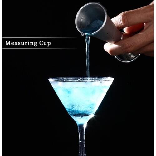 15ml/30ml/60ml Cocktail Jigger Cup Stainless Steel Liquor Measuring Cup Bartender Drink Mixer Party Bar Bartending Tools