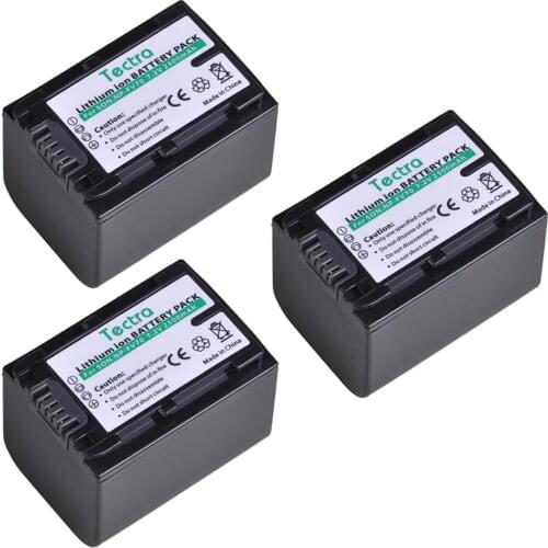 3pcs 2500mAh NP-FV70 NPFV70 Camera Battery for Sony NP-FV100 NP-FV50 NP-FV30 HDR-CX230 HDR-CX150E HDR-CX170 CX300 Z1 FDR-AX100E