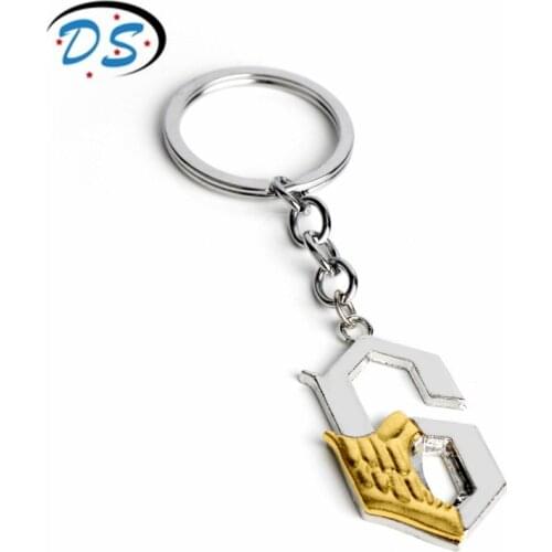Animation Jewelry BLEACH Key Chains Grimmjow Jeagerjaques Figure 6 Pendant Keyring llaveros chaveiro