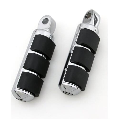 Areyourshop for Suzuki Intruder 1400 Boulevard S83 Marauder 800 Front Foot Pegs Footrests aluminum Motorcycle Parts