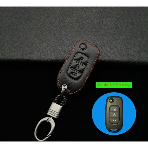 Car Key Case For Renault Megane Koleos Kadjar Clio Captur Kwid Dacia Logan Duster 2017 2018 2019 Remote Fob Cover Accessories