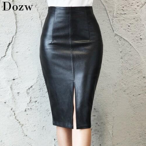 Dozw Women's Leather Skirts