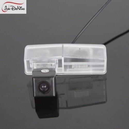 JanDeNing HD CCD Car Rear View Parking/Backup Reverse Camera/Waterproof License Plate Light OEM For Toyota Prius 2010-2014
