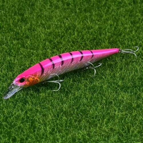 LINGYUE Quality Minnow Fishing Lure 13.5cm 16.5g Wobblers Crankbait Isca Artificial Peche Bass Baits Pike Carp Lures Swimbait