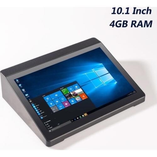 10.1" Mini PC Desktop Tablet PC All In One Windows 10 Home Intel N3450 4GB RAM SSD M.2 For Pos 3D Printer Education Medicine