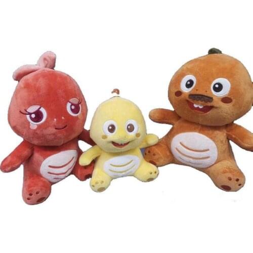 Dino Family Set Stuffed Toys Meg & Mike Props Plush Soft Cute Figure Toys for Teacher Children Kids Birthday Gifts