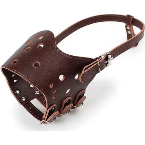 Anti Barking Dog Muzzle for Small Large Dogs Adjustable Pet Mouth Muzzles for Dogs Nylon Straps Dog Accessories b