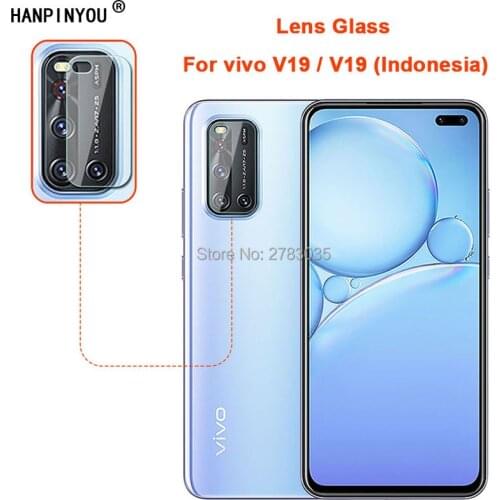 For vivo V19 / V19 (Indonesia) Clear Ultra Slim Back Camera Lens Protector Rear Camera Lens Cover Tempered Glass Protection Film