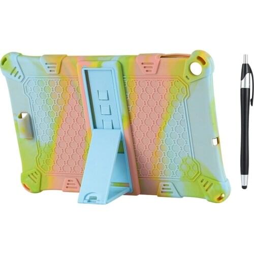 HOT-Silicone Case for ALLDOCUBE IPlay20/IPlay20 PRO 10.1 Inch Tablet Case with Tablet Stand and Pen