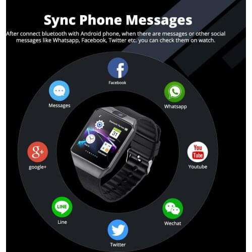 For IOS android smart watch watches smartwatch MTK610 DZ09 montre intelligente reloj inteligente with high quality battery