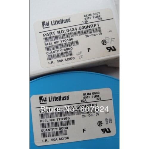 0434.500 SMD SMF 32V 1/2A 0434.500NR FUSE LITTELFUSE make:F