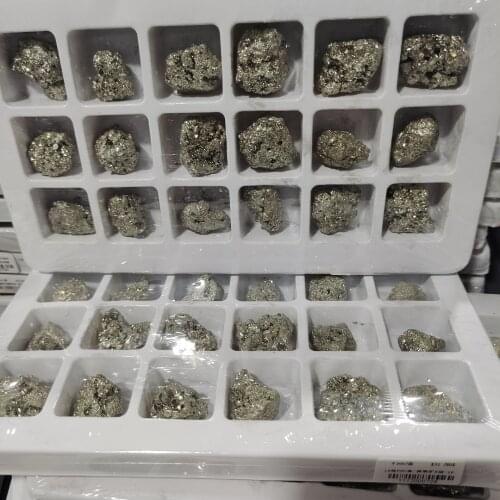 1 box Natural Pyrite IrregularOre Mineral crystal Stone Mineral Lron Rough Quartz Teaching SpecimenGem Ornaments Pyrite gemstone