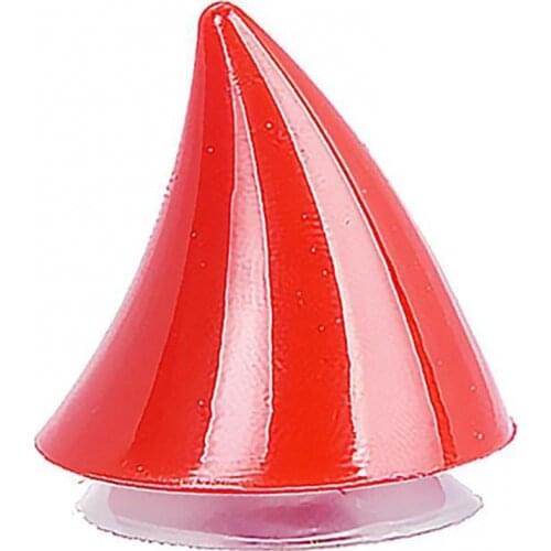 1Pc Motorcycle Helmet ABS Suction Cup Ox Horn Decoration Headwear Accessory