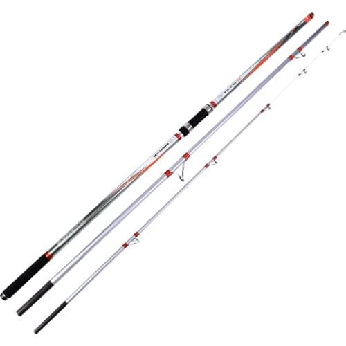 4.2M high carbon SURF ROD 3 sections Distance throwing rod Embedded fishing rod Surf casting lure fishing rod