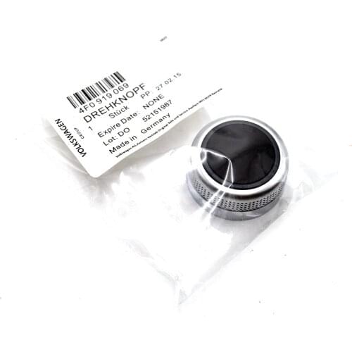 4F0919070 4F0 919 070 MMI Volume Knob Rotary Button Switch Setting Navigation For Audi A6 C6 S6 Allroad 05-08 Q7 2007 2008 A8 S8
