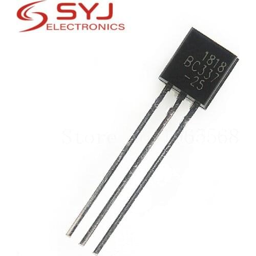 50pcs/lot BC337-25 BC337 TO-92 50Vcbo 45Vceo 800mA 625mW new original In Stock