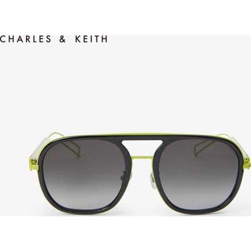 CHARLES＆KEITHNew Arrival for Summer 2020CK3-11280418Women Sunglasses Simple retro personality sunglasses