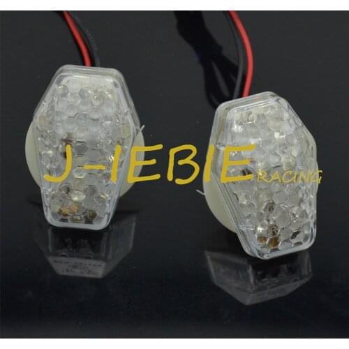 Clear Flush Mount LED Turn Signal Light For Suzuki GSXR600 GSXR 600 GSXR1000 GSXR 1000 2001-2005 GSXR750 GSXR 750 2000-2005