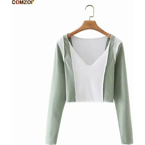 Женские футболки COMZOF China At AliExpress