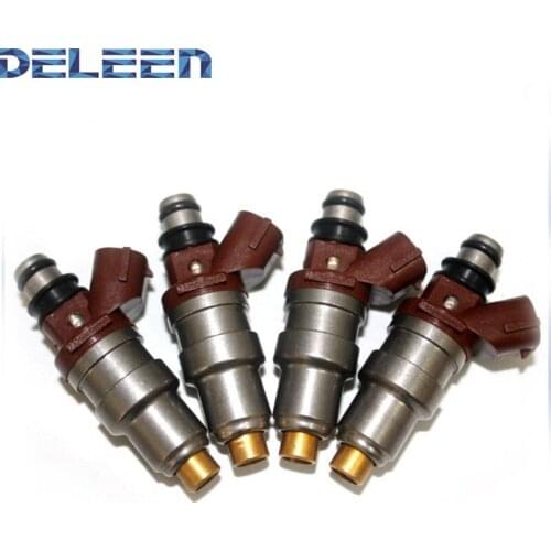 Deleen 4×Oem Fuel Injector 23250-75050 For 95-2000 Toyota 4runner T100 Tacoma 2.7L-L4 Car Accessories