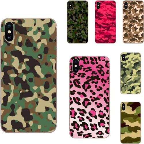 Fashion Army Camo Camouflage TPU Best Cases For Sony Xperia Z Z1 Z2 Z3 Z4 Z5 compact Mini M2 M4 M5 T3 E3 E5 XA XA1 XZ Premium