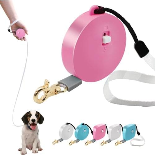 2m Retractable Dog Leash Automatic Extending Pet Nylon Leash Dog Walking Leads for Cats Puppy Small Dogs Chihuahua Yorkshire