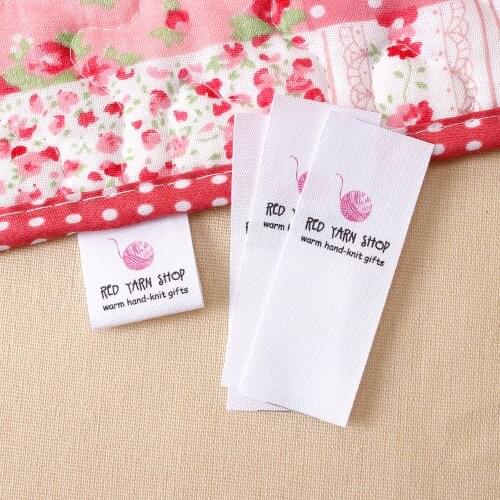 Printing Tags, Fabric Labels, Custom Fabric Tags, Personalized Tags,, Fabric Tags, Labels for Clothing, Fabric Name Tag (MD1158)