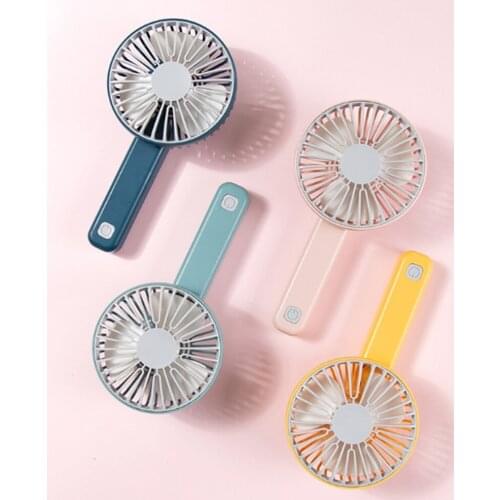 Handheld Electric Mini Portable Outdoor Fan with USB Foldable Handle Desktop