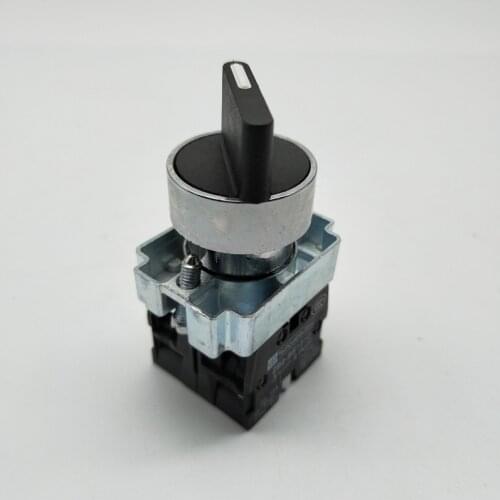 22mm XB2-B21 XB2-BD33 XB2-BD53 2/3 Position NO NC Maintained Select Selector Switch Replaces Tele Schneider Telemecanique