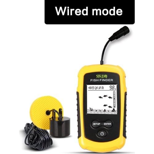 Alarm 100M Portable Sonar Fish Finders Fishing Lure Echo Sounder Fishing Finder Lake Sea Fishing Fish Finder