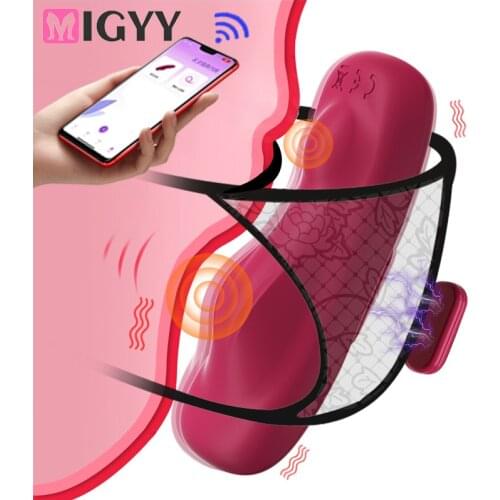 Clitoris stimulator Wearable Vibrator Sex Toys for Wome APP Remote Control Invisible Vibrating Egg Panties Vibrator For Couple