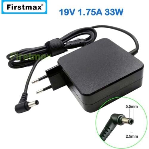 19V 1.75A 33W laptop ac power adapter battery charger for Asus A451MA A551MA A751SA D450CA D450MA D550MA F451MA F551MA EU Plug