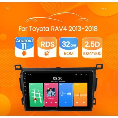 New Arrival Car Radio fo Toyota RAV 4 RAV4 2013 2014 2015 2016 2017 2018 Multimedia Autoradio Player Navigation GPS 32G RAM ROM