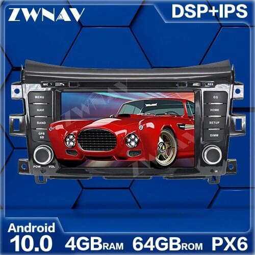 PX6 4+64G Android 10.0 Car Multimedia Player For Nissan NP300 Navara 2014+ car GPS Navi Radio navi stereo Touch screen head unit