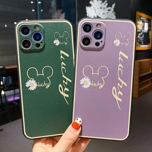 Sumkeymi Phone Holder Case For iphone 11 12 7 8 Plus mini Pro Max X XS XR Hand Band Cases Cute Flower Soft TPU Cover
