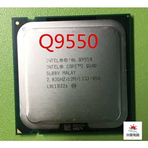 Intel Core 2 Quad Q9550 q9550 2.83 GHz 12M 1333 Quad Core Processore Intel LGA775 CPU