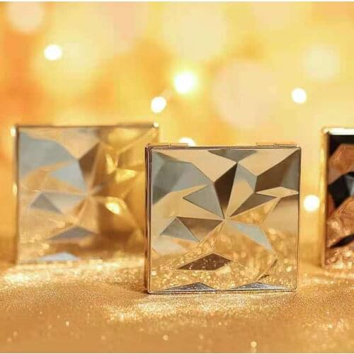 Colored Contact lens Case Diamond Cut Edge 3D Contact Box Contact Care Gold Platinum コンタクトレンズケースSapphire Blue контейнер для линз