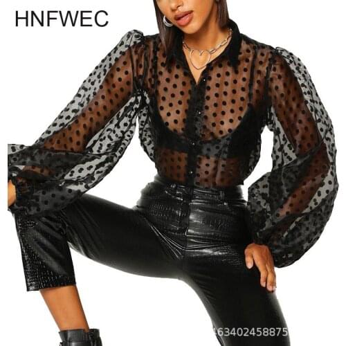 HNFWEC Women's Transparent Shirts