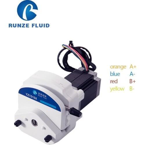 Easy Mounting High Flow Peristaltic Pump Stepper Motor ,Driver Anolog/Pulse/Protocol RS484 Available