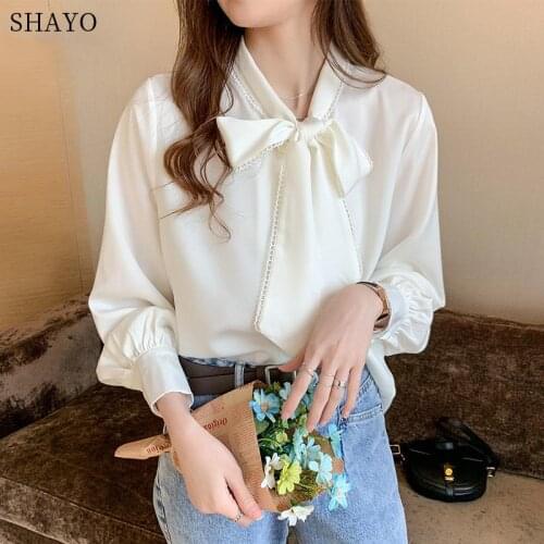 MEUSSIAOZI Blue Blouses