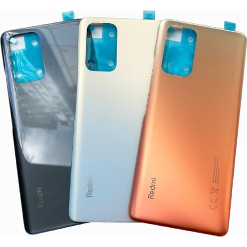 Original Gorilla Glass 5 For Xiaomi Redmi Note 10 Pro M2101K6G Battery Cover Back Door Replacement Hard Battery Case Housing