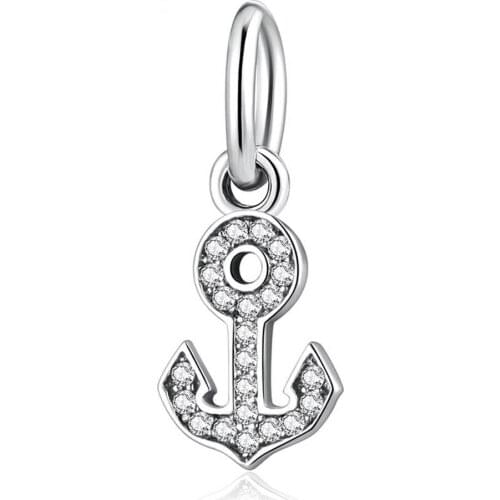 Authentic S925 Symbol Of Stability Dangle Charm fit Lady Bracelet Bangle For Women DIY Jewelry Making