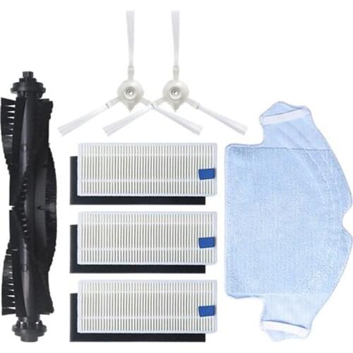 Robot Vacuum Cleaner Spare Parts Side Brushes HEPA Filter Main Brush Replacement for 360 S6 Vacuum Cleaner Accessories