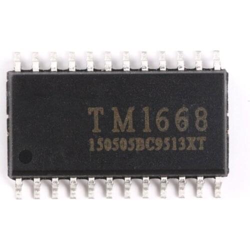 10pcs/lot TM1668 1668 SOP-24 In Stock
