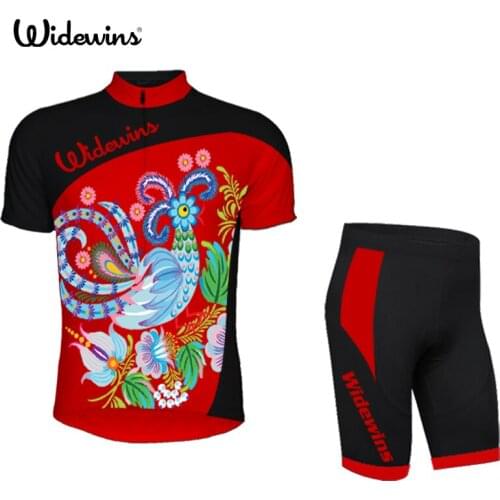 2017 TEAM Flower Ropa Ciclismo Cycling Jersey Bike Bicycle Wear with bib pants Gel padding mtb cycling clothing 5474