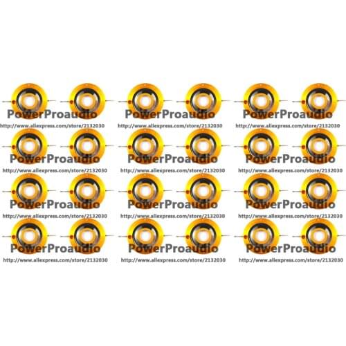 24pcs Aftermarket Diaphragm For JBL 2404 2404H 2404H-1 2405 2405H 075 076 16 ohm or 8ohm Aluminium Flat wire