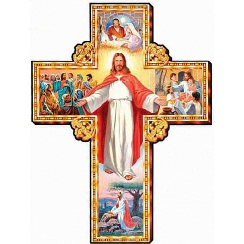New 5D Diy Diamond Painting Religion People Cross Stitch Diamond Mosaic Needlework Diamond Embroidery Home Decor Handcraft