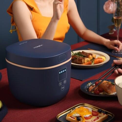 Household rice cooker mini smart appointment heat preservation multifunctional non-stick inner liner for 1-2 people dormitory 2L